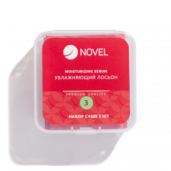 Состав для ламинирования ресниц №3 5 шт -  Увлажняющая сыворотка Novel Lash UP (саше)